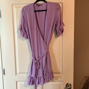 Gianni Bini lavender wrap dress.